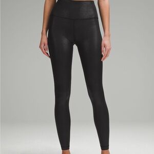 Lululemon align in Shine black size 6